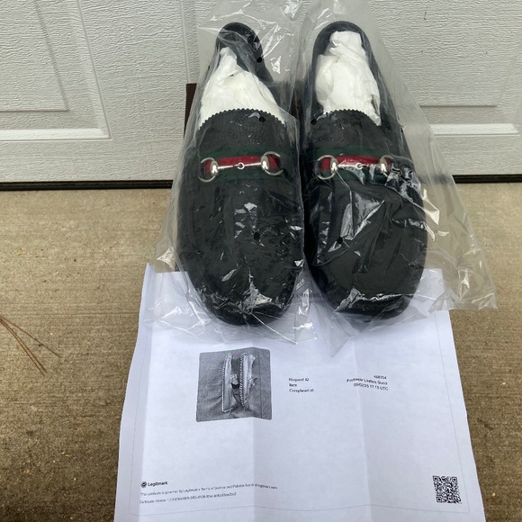 Authenticated '12 Leather Gucci Fiat 500 Limited Edition Driving Loafers Sz 14.5 - Picture 1 of 12